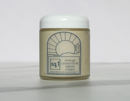 orange creamsicle tallow cream